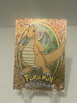 Dragonite E12 Topps Pokemon the First Movie 1999 Near Mint NM Holo Foil - Image 1