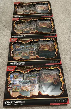 Pokemon Charizard ex Special Collection box New sealed Lot Of (4) - Image 1