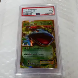 2016 Pokemon XY Evolutions Venusaur EX 1/108 PSA 9 GEM MINT - Image 1