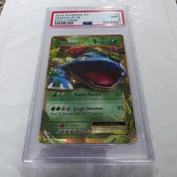 2016 Pokemon XY Evolutions Venusaur EX 1/108 PSA 9 GEM MINT - Image 3
