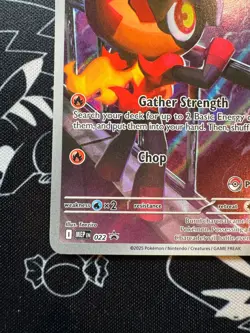 Pokemon TCG Phantasmal Flames Charcadet 022 Pokemon Centre Stamped Promo English - Image 3
