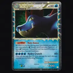 Feraligatr 108/123 HeartGold & SoulSilver Rare Prime Pokemon TCG NM - Image 1