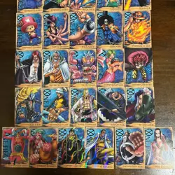PREORDER Complete Set Japanese One Piece x Ensky Holo Cards Nami Nico Robin - Image 4