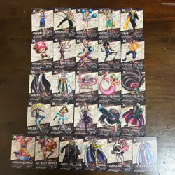 PREORDER Complete Set Japanese One Piece x Ensky Holo Cards Nami Nico Robin - Image 5