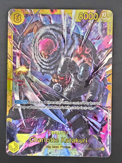 Charlotte Katakuri OP03-123 - One Piece Premium Booster -The Best PRB01 SEC - Image 1