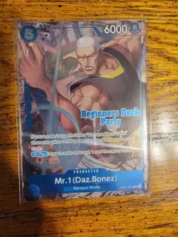 One Piece TCG Daz Bonez EB01-027 Beginners Deck Party Winner - Image 1