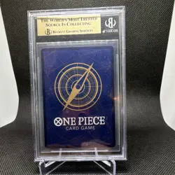 Bandai One Piece Emperors Marshall.D.Teach Manga Art SR OP09-093 BGS 9.5 - Image 2