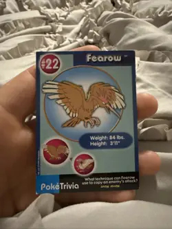 Topps Pokemon The First Movie Burger King Promo Card - #25 Pikachu PokeTrivia - Image 2