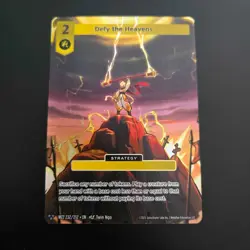 Defy the Heavens MZ2 232/212 Alt Art Metazoo TCG 2025 Torrential Tides Card - Image 1