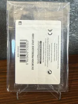 Pokemon TCG: Vivid Voltage - 4 Pre-Release Staff Promo Cards - Sealed -Lugia etc - Image 2