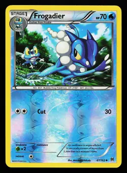 Frogadier 47/162 Reverse Holo BREAKthrough Pokemon Card - Image 1