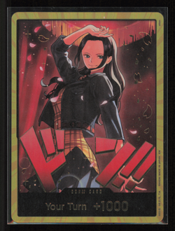 Nico Robin - GOLD DON ! ! card - NM - English One Piece Trading Card Game - EB03 - Image 1