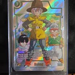 Bulma Holo SB02-045 Dragon Ball Super Card Game Single - Image 1