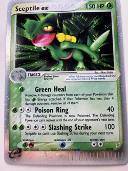 Pokemon Sceptile EX Holo Rare TCG Card Team Magma vs Team Aqua 93/95 - Image 1