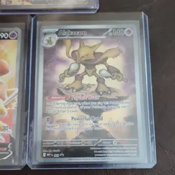 Pokemon TCG 3 Card Lot Alakazam EX, Alakazam V, Alakazam English V rule, EX rule - Image 5