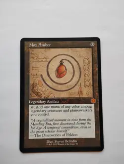 Magic: The Gathering Artifact Mox Amber Mythic Regular - Image 1