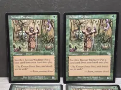 Krosan Wayfarer X4 NM-VLP Magic the Gathering MTG Judgment # 123 - Image 2