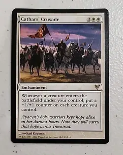 Cathars' Crusade Avacyn Restored Regular MTG - Image 1