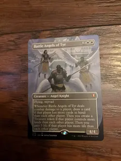 Battle Angels of Tyr - CLB #370 | NORMAL | NM | MTG | BORDERLESS | pack fresh - Image 1