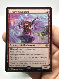 MTG Lorwyn Eclipsed R Hexing Squelcher #0145 - Image 2
