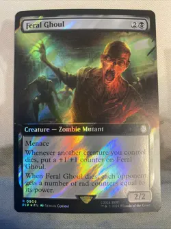 Feral Ghoul (Extended Art) (Surge Foil) Universes Beyond: Fallout Foil - Image 1