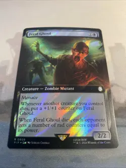 Feral Ghoul (Extended Art) (Surge Foil) Universes Beyond: Fallout Foil - Image 2