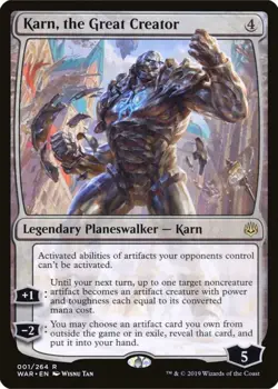 4x Karn, the Great Creator MTG English - Image 1