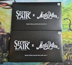 MtG Secret Lair Monty Python and the Holy Grail Vol 1 and Vol 2 Non-foil sealed - Image 1