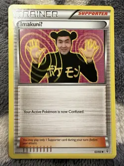 Pokemon Imakuni TCG 63/83 Generations 2016 Trainer Supporter Card - Image 1