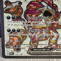 Hoopa ex SAR 226/182 Paradox Rift Ultra Rare Pokemon Card Tcg - NM - Image 2