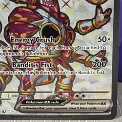 Hoopa ex SAR 226/182 Paradox Rift Ultra Rare Pokemon Card Tcg - NM - Image 3