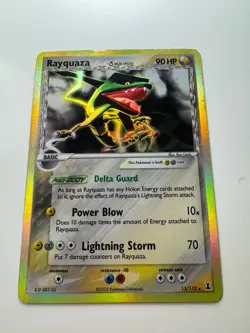 Pokemon TCG Rayquaza Delta Species 13/113 Reverse Holo Rare - Image 1