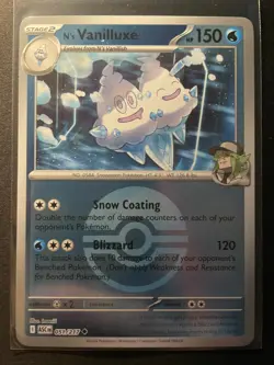 Pokemon - 051/217 N’s Vanilluxe - Ascended Heroes - Reverse Holo Pokeball Card - Image 1