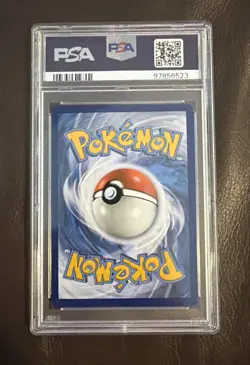 Pokemon Slab PSA 8 Lugia Ex 2015 Ancient Origins #68 - Image 2