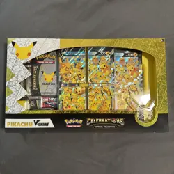 Pokemon Celebrations 25th Anniversary Pikachu V-union Special Collection - Image 1