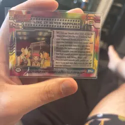 Like It Never Happened #40 Holo Foil Topps Pokemon Movie Mewtwo Strikes Back NM - Image 2