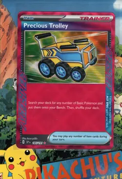 Pokemon TCG Precious Trolley 185/191 Surging Sparks Ace Spec NM/M - Image 1