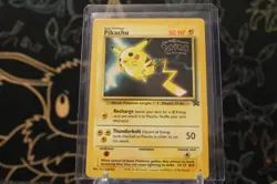 Pokemon - Pikachu - Black Star Promo - 1st Movie WB Stamp - 4/53 - WOTC - HP - Image 1