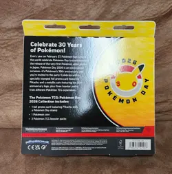 Pokemon TCG: 2026 Pokemon Day 30th Anniversary Collection Box - SEALED! ✅ - Image 2