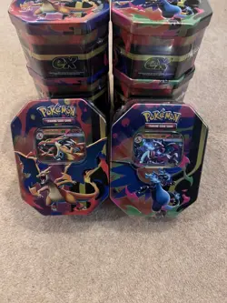 2 x Pokemon TCG: Mega Charizard ex Tins X & Y Set ✅Brand New & Sealed ✅Fast Ship - Image 1