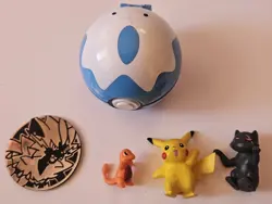 EMPTY No Packs Pokemon Dive Ball Tin 2018 & Figurines - Image 1