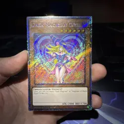 YUGIOH • DARK MAGICIAN GIRL • PLATINUM SECRET RARE • RA03-EN123 • 1st ED • NM - Image 1