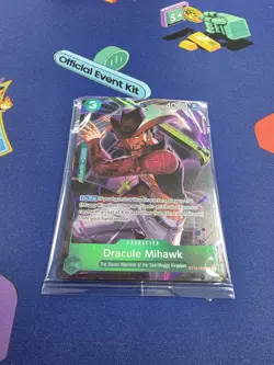 Dracule Mihawk (Illustration Box Vol.4) ST12-003 One Piece Promotion Cards Foil - Image 1