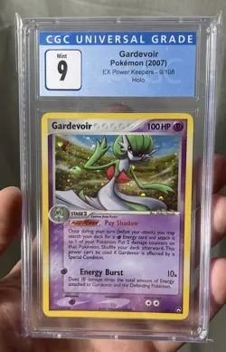 CGC 9 Gardevoir 9/108 Holo EX Power Keepers Pokemon Card (PSA 9) 2006 - Image 1
