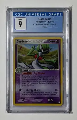 CGC 9 Gardevoir 9/108 Holo EX Power Keepers Pokemon Card (PSA 9) 2006 - Image 2