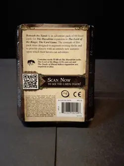 LORD OF THE RINGS LCG Card Game | Beneath The Sands AP *RARE* (OOP Complete VG+ - Image 3