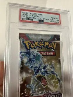 PSA 10 Pokemon Gyarados Scarlet & Violet Base Sealed Booster Pack 10 Cards - Image 3