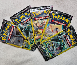 NEW 5 Celestial Storm 3 Card Booster Pack Dollar Tree Unweighed - Image 1