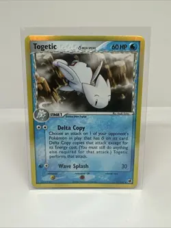 Togetic Pokemon TCG Card English ex Dragon Frontiers Togetic 11/101 Holo Rare LP - Image 1