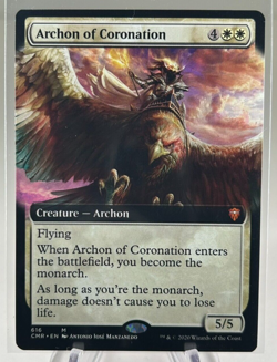 Archon of Coronation (Extended Art) Mythic Rare Commander Legends (MTG MNT) - Image 1